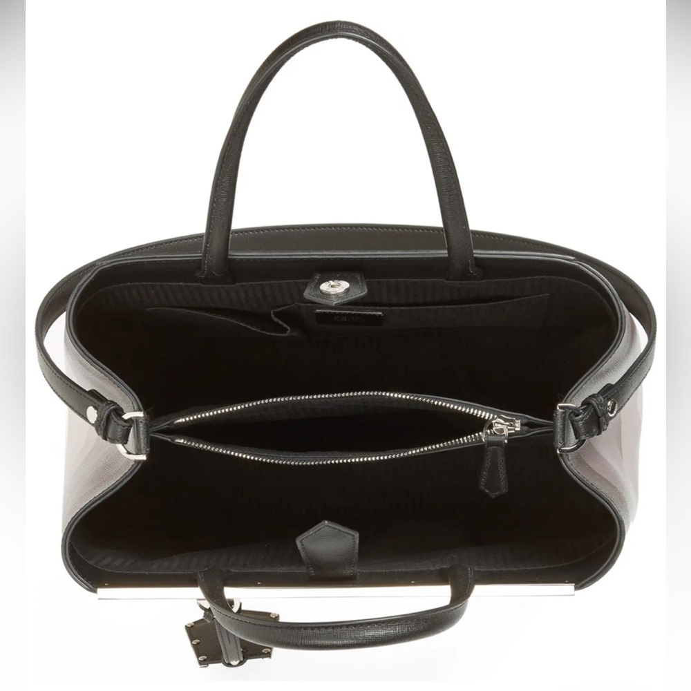 FENDI 2Jours Medium Elite Tote Bag in Black Degrade - Picture 5 of 14